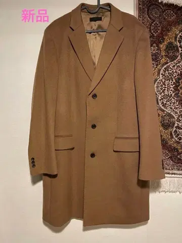 미사용 새상품 UNIQLO 울 캐시미어 체스터 코트 브라운