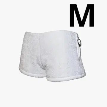 S ring biker shorts lace white