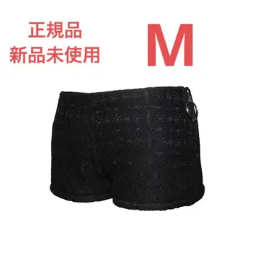 S ring biker shorts lace black M 사이즈