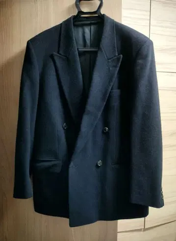 더블 브레스트 하프 코트 L 사이즈