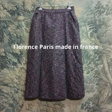 Florence Paris 플리츠 스커트 프랑스