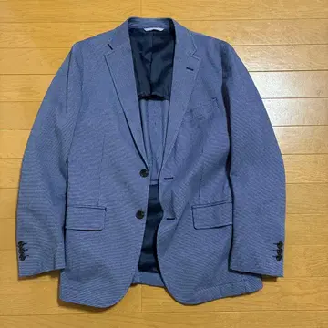 파란 비즈니스 자켓