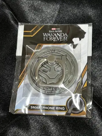 [ 미개봉 새상품 ] 블랙팬서 와칸다 포에버 스마트폰 반지