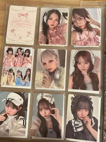 CANDY TUNE 트레이딩 카드 LARME 8장 세트