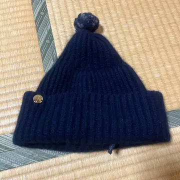 팔라스 팰리스 캐시미어 100% 니트 모자 폼폼 포함