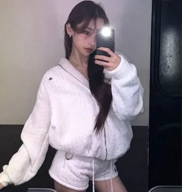 S 링 애심메트리 후디 레이스