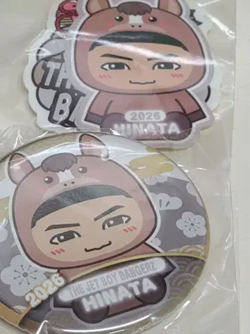 TJBB 사토 요 캔뱃지&스티커 오