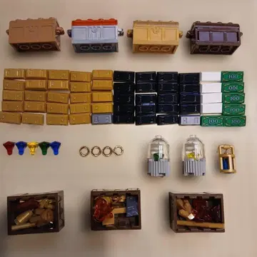 35LEGO 보석 금괴 세트 일괄