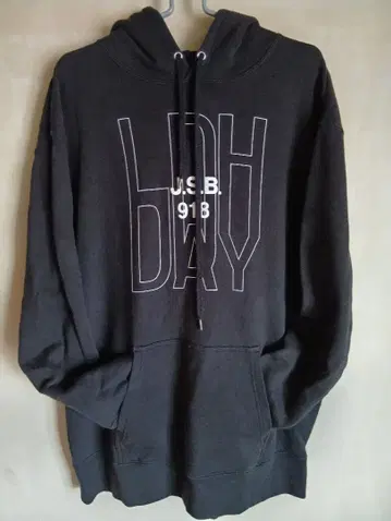 J.S.B. 918 블랙 후드티 L 사이즈