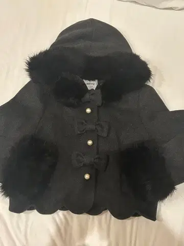 Ank Rouge 다크 그레이 숏코트