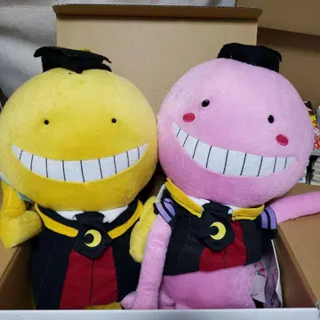 제일복권 암살교실 운시의 시간 봉제 인형 2종 세트