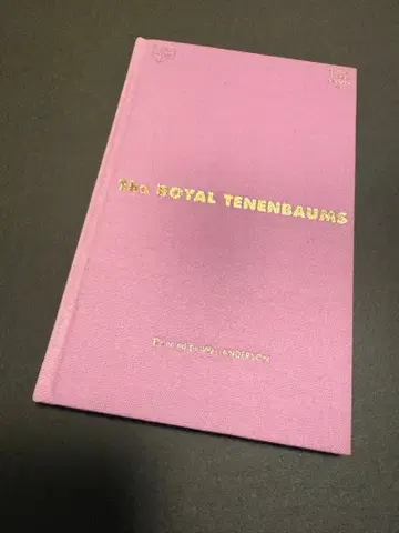 영화 [더 로열 테넨바움스] 극장 팜플렛