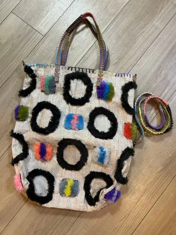 en shalla 개성있는 디자인 백 모로코 컬러풀 화려한