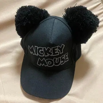 디즈니캡 블랙 모자 Disney 미키마우스