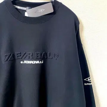 볼 BALL 이탈리아 발 브랜드 맨투맨 트레이닝복 엠보싱 속기모