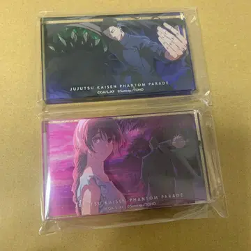 주술회전 팬파레 복권 아크릴 블록 게토 스구루 고죠 사토루