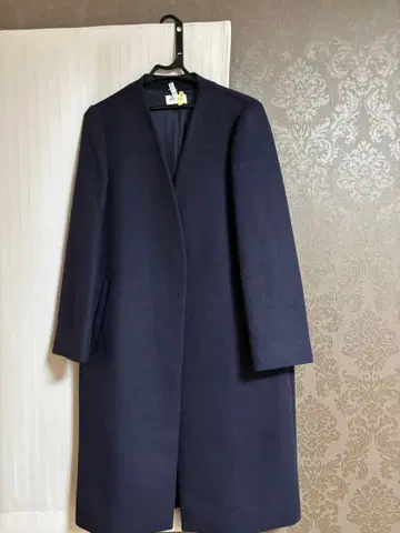 PLST 네이비 체스터 코트 L 사이즈