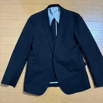 BEAUTY & YOUTH 블랙 테일러드 자켓