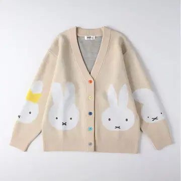 미피 70주년 한정판 가디건 라이트 베이지 M miffy