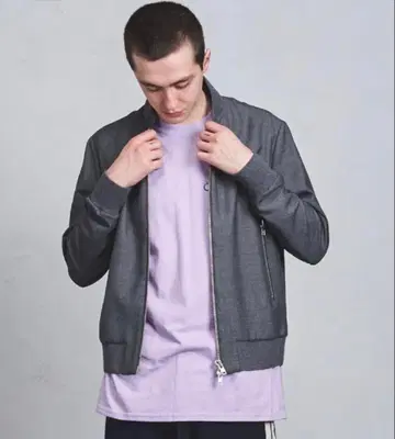 BARENA MA-1 블루종 그레이