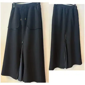 샘플 상품 2way 지퍼 디자인 타이트 스커트