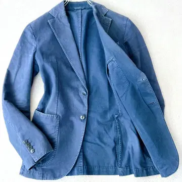 L.B.M.1911 루비암 테일러드 자켓 네이비 스트레치