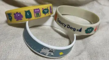 Saucy Dog 러버밴드 3개 세트