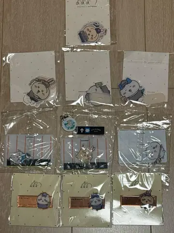 치이카와 (먼작귀) 하치와레 토끼 홍콩 한정 지하철 콜라보 굿즈