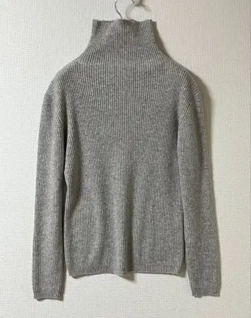 DAMA collection 그레이 터틀넥 스웨터