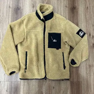 새상품급 CAMP7 플리스 자켓 베이지