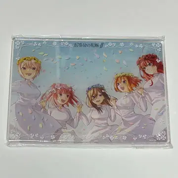 5등분의 신부 아크릴 플레이트