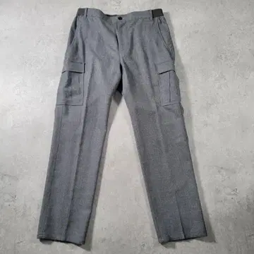 [ 새상품급 ] NUMBER M 울 카고 팬츠 50 L 사이즈