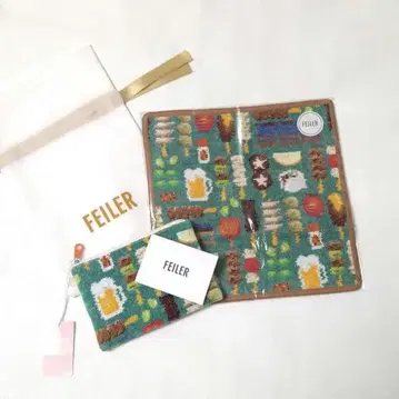 미사용 페이 손수건 파우치