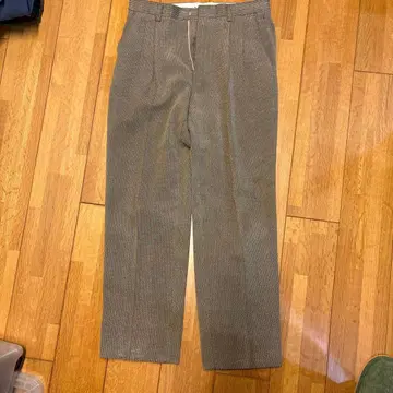 WITHY 브라운 슬랙스