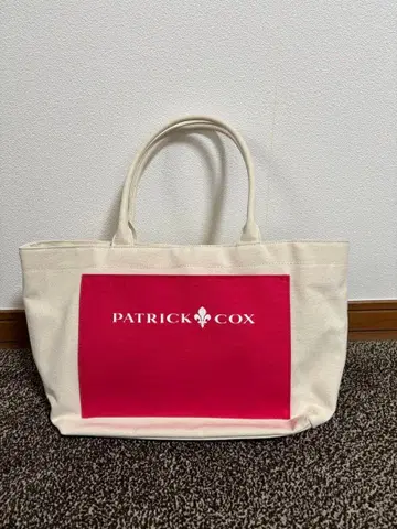 PATRICK COX 토트백 화이트/핑크