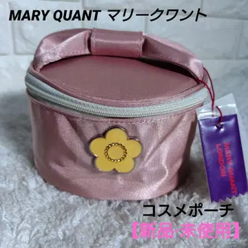MARY QUANT 마리 쿠안토 메이크업 화장품 리본 파우치 핑크