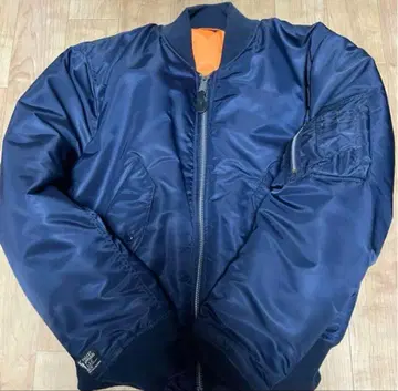 미사용 USA제 발레 어패럴 MA-1 네이비 M