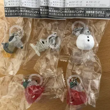 PEANUTS 스누피 키링 세미 컴프 메지루시 액세서리