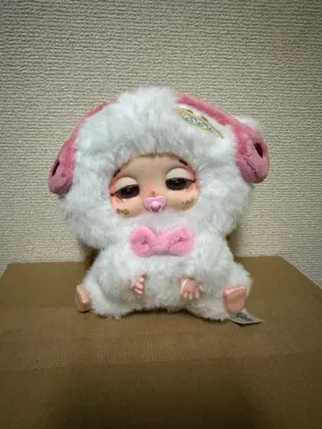 Baby three doudou 네무네무 시리즈 화이트 바브 양