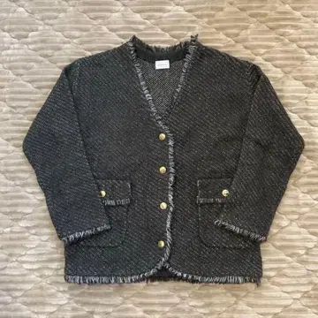 [ green label relaxing ] 트위드 니트 가디건