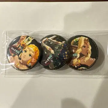 젤다무쌍 봉인전기 특전 캔뱃지 3종 세트 젤다의 전설