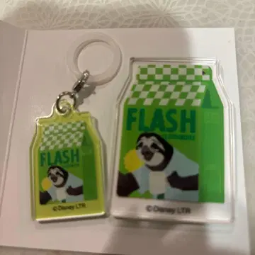 주토피아2 플래시 마크 참 아크릴 마그넷