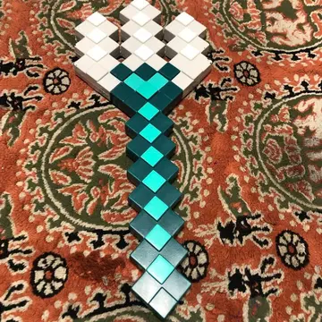 마인크래프트 곡괭이형 플라스틱 완구 약 30cm