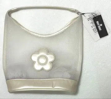 마리콴트 메쉬 데이지 토트백