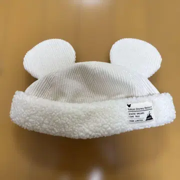 디즈니 리조트 미키 코듀로이 모자