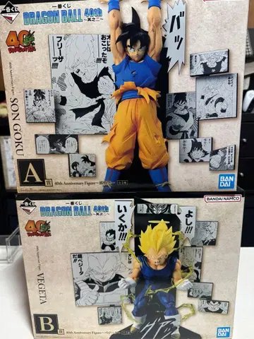 제일복권 드래곤볼 40주년 손오공 베지터 세트