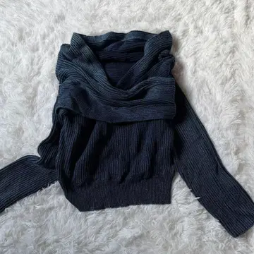 미사용품 Double Standard 더블 스탠다드 인디고 염색