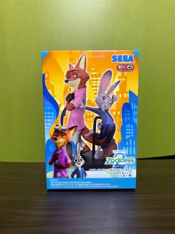 SEGA 주토피아 ACT/CUT 주디 닉 프리미엄 피규어