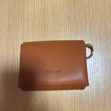 RENAME 접이식 지갑 브라운