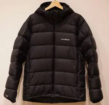 [새상품급] 몽벨 라이트 알파인 다운 파카 블랙 XL